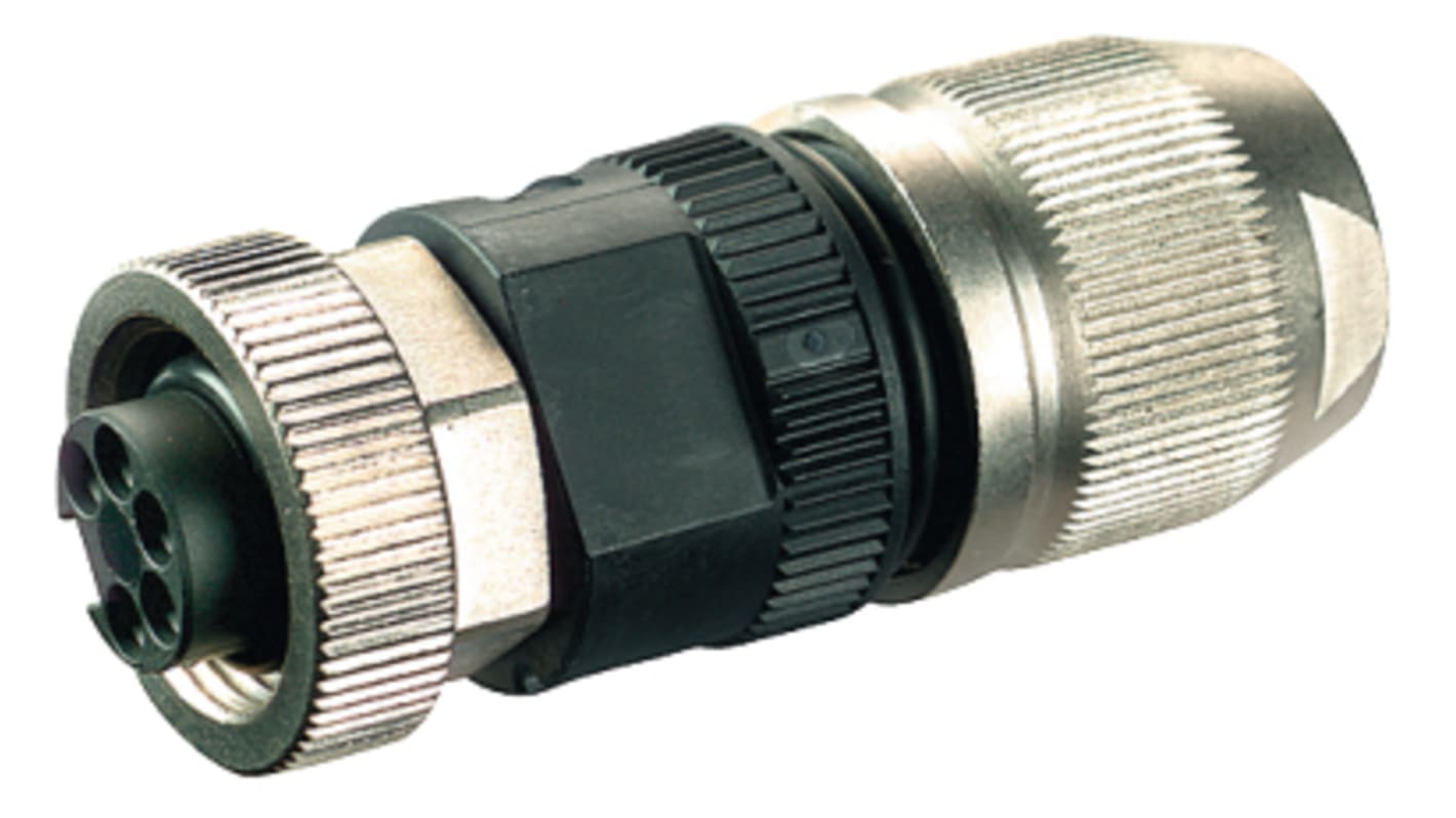 Murrelektronik Circular Connector, 5 Contacts, Cable Mount, 7/8 Connector, Socket, Male, IP65, IP67, 7000 Series