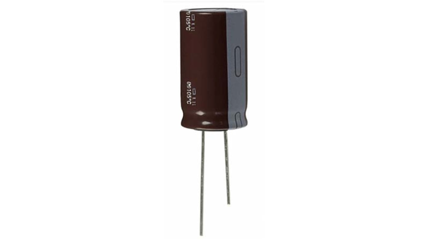 Nippon Chemi-Con 330μF Electrolytic Capacitor 200V dc, Through Hole - EKXG201ELL331MMP1S