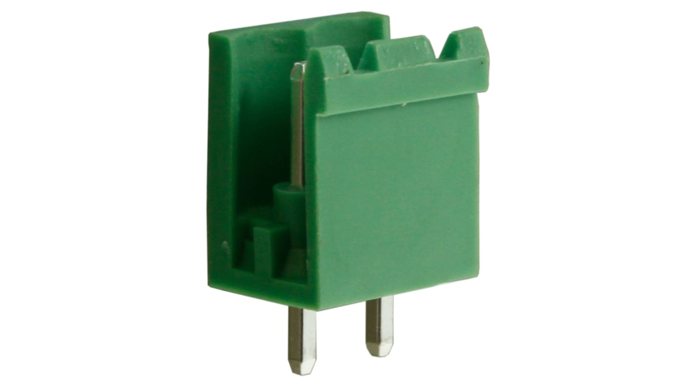 RS PRO, 5mm Pitch, 3 Way, , Pluggable Terminal Block, Header, Through Hole, Screw Termination