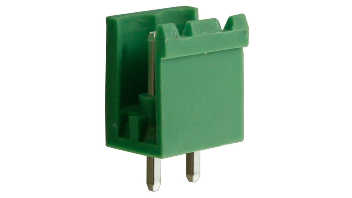 RS PRO 5mm Pitch 8 Way Pluggable Terminal Block, Header, Through Hole, Screw Termination