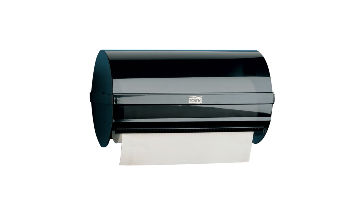 Tork Plastic Black Wall Mounting Paper Towel Dispenser, 171mm x 171mm x 296mm