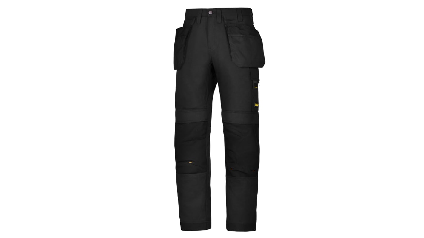 Snickers 6201 AllRoundWork Black Trousers 31in W 35in L