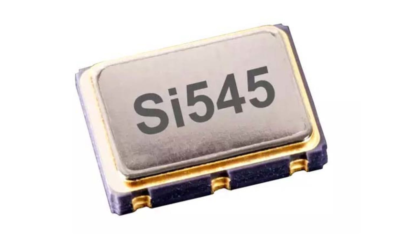 Skyworks Solutions Inc, 156.25MHz Clock Oscillator, ±20ppm LVDS, 6-Pin SMD 545BAA156M250BAG