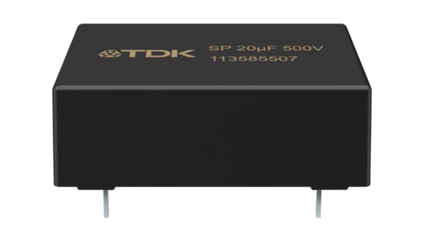 TDK 轴向瓷片电容, 10μF, 700V 直流, ±20%容差, CeraLink SP系列