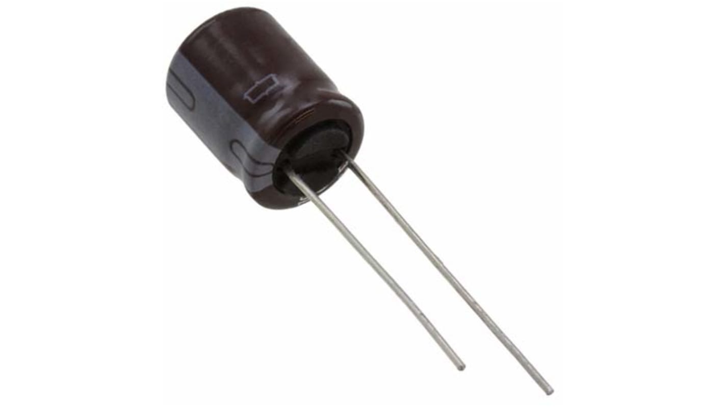 CHEMI-CON 4.7μF,50V dc コンデンサ, スルーホール ±20%, -55°Cから +105°C