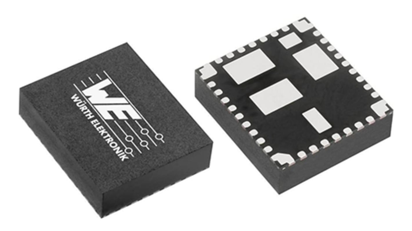 Wurth Elektronik 171020302, 1-Channel, Step Down Buck Boost Switching Regulator, Adjustable 39-Pin, BQFN