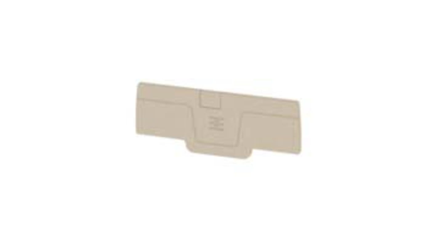 Weidmuller A Series End Cover for Use with Klippon Connect Terminal Blocks