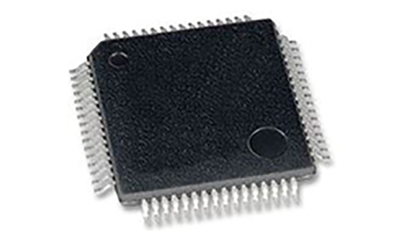 Microchip ATSAMD51 マイコン, ARM Cortex M4コア, 120MHz, 1 MB, フラッシュ, 64-Pin VQFN