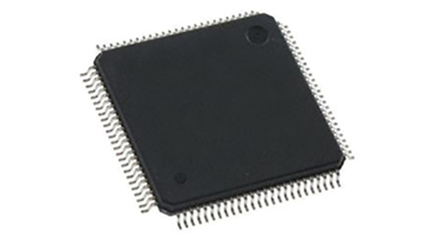 Microchip ATSAMD51 マイコン, ARM Cortex M4コア, 120MHz, 1 MB, フラッシュ, 100-Pin TQFP