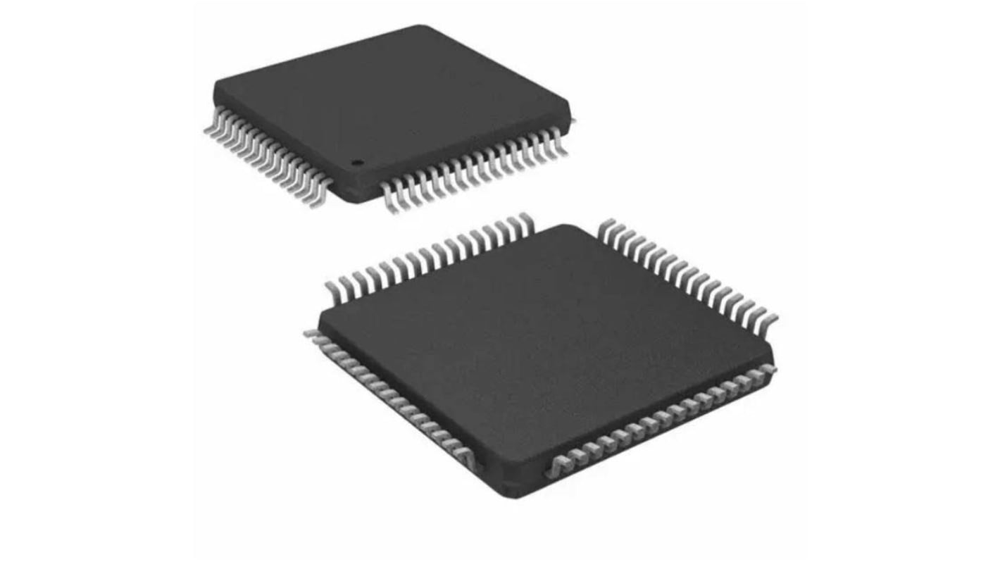 Mikrokontroler Microchip PIC32MM TQFP 64-pinowy Montaż powierzchniowy Procesor microAptiv 256 kB 32bit CAN: 25MHz