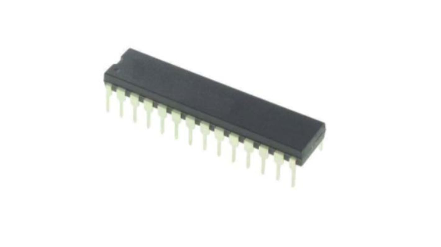 Microchip マイコン, PIC, 32MHz, 28 kB, フラッシュ, 28-Pin SPDIP