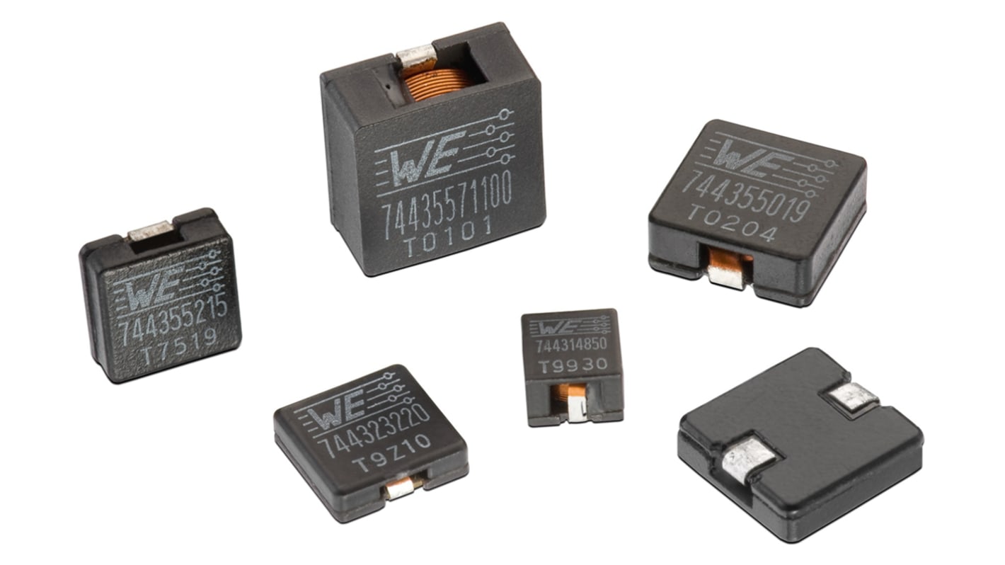 Wurth, WE-HCI, 7050 Shielded Wire-wound SMD Inductor with a WE-Superflux Core, 3.3 μH ±20% Flat Wire Winding 9A Idc