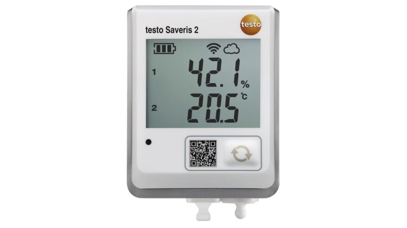 Testo Saveris 2 H2 Temperature & Humidity Data Logger, Wi-Fi, 2 Input Channel(s)