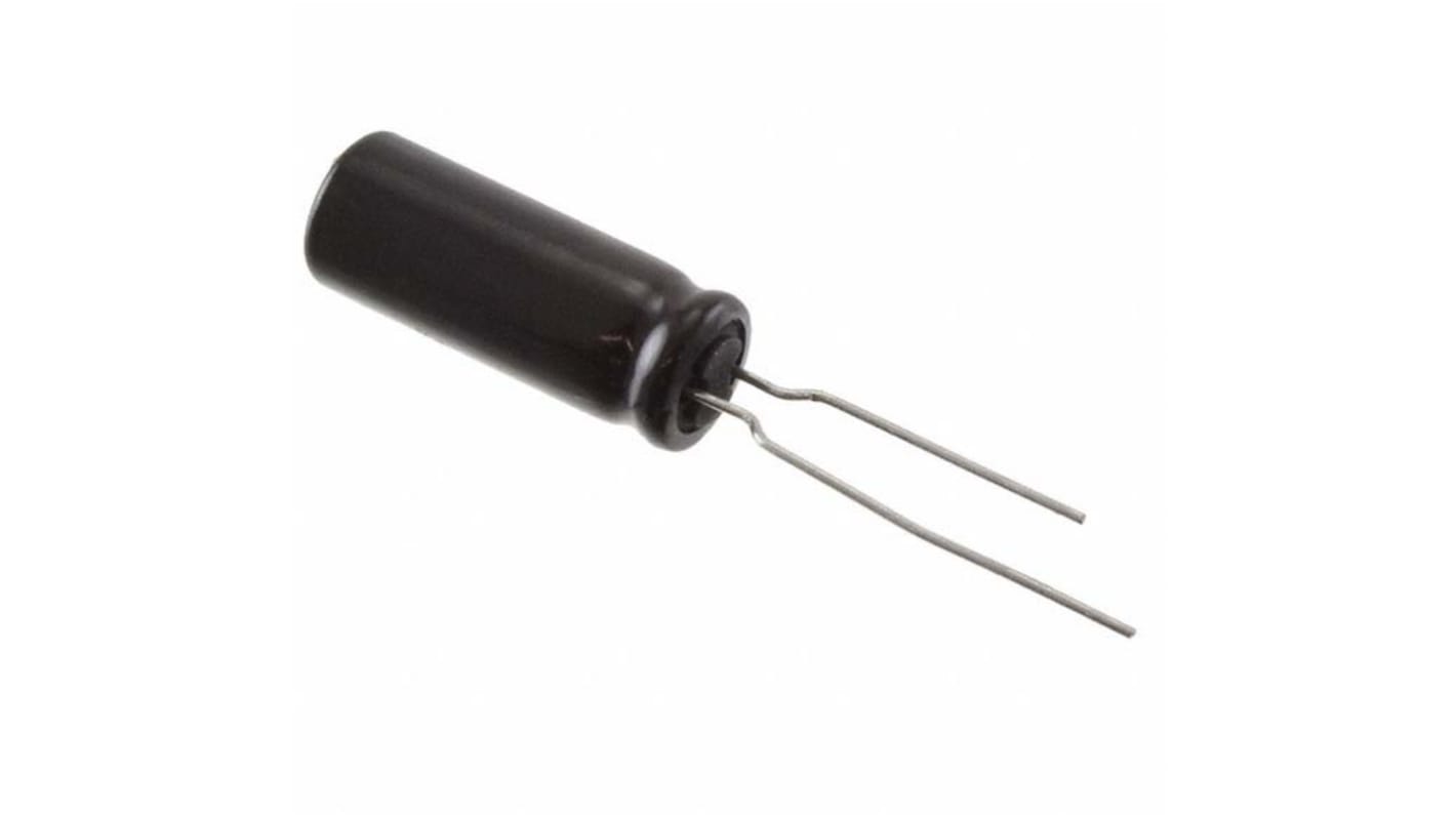 Panasonic 1800μF Aluminium Electrolytic Capacitor 6.3V dc, Radial, Through Hole - EEUFS0J182L