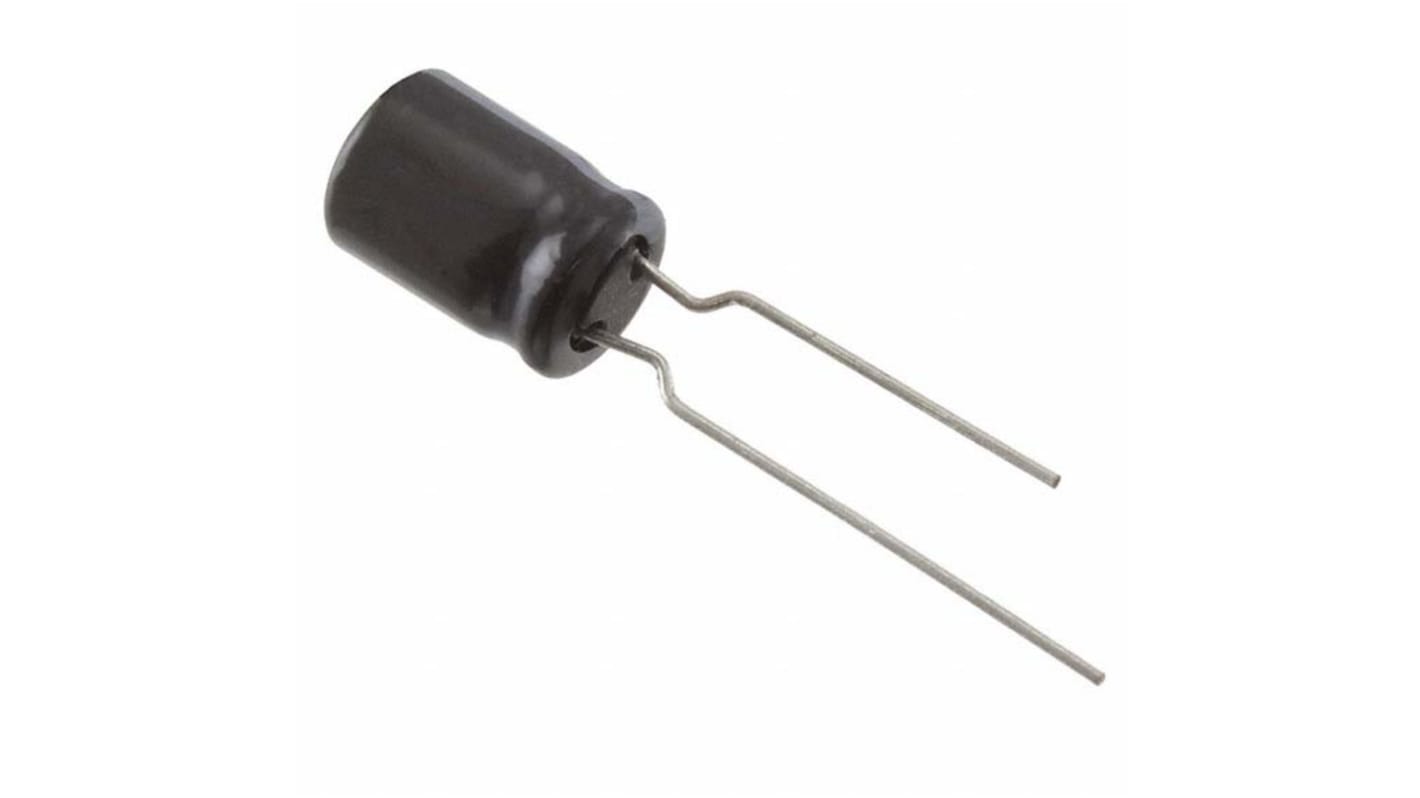 Panasonic 820μF Aluminium Electrolytic Capacitor 10V dc, Radial, Through Hole - EEUFS1A821