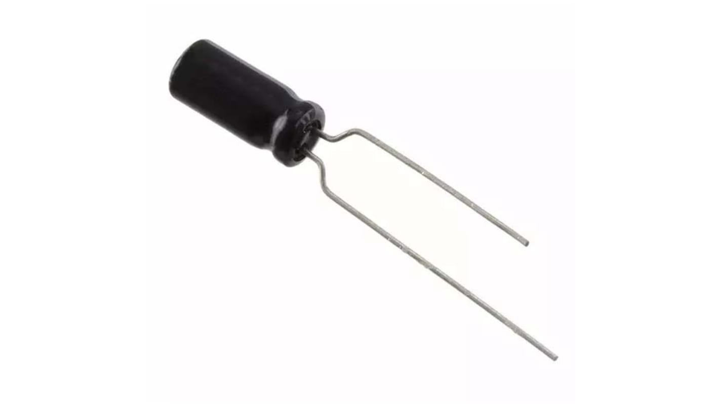 Panasonic 27μF Aluminium Electrolytic Capacitor 50V dc, Radial, Through Hole - EEUFS1H270