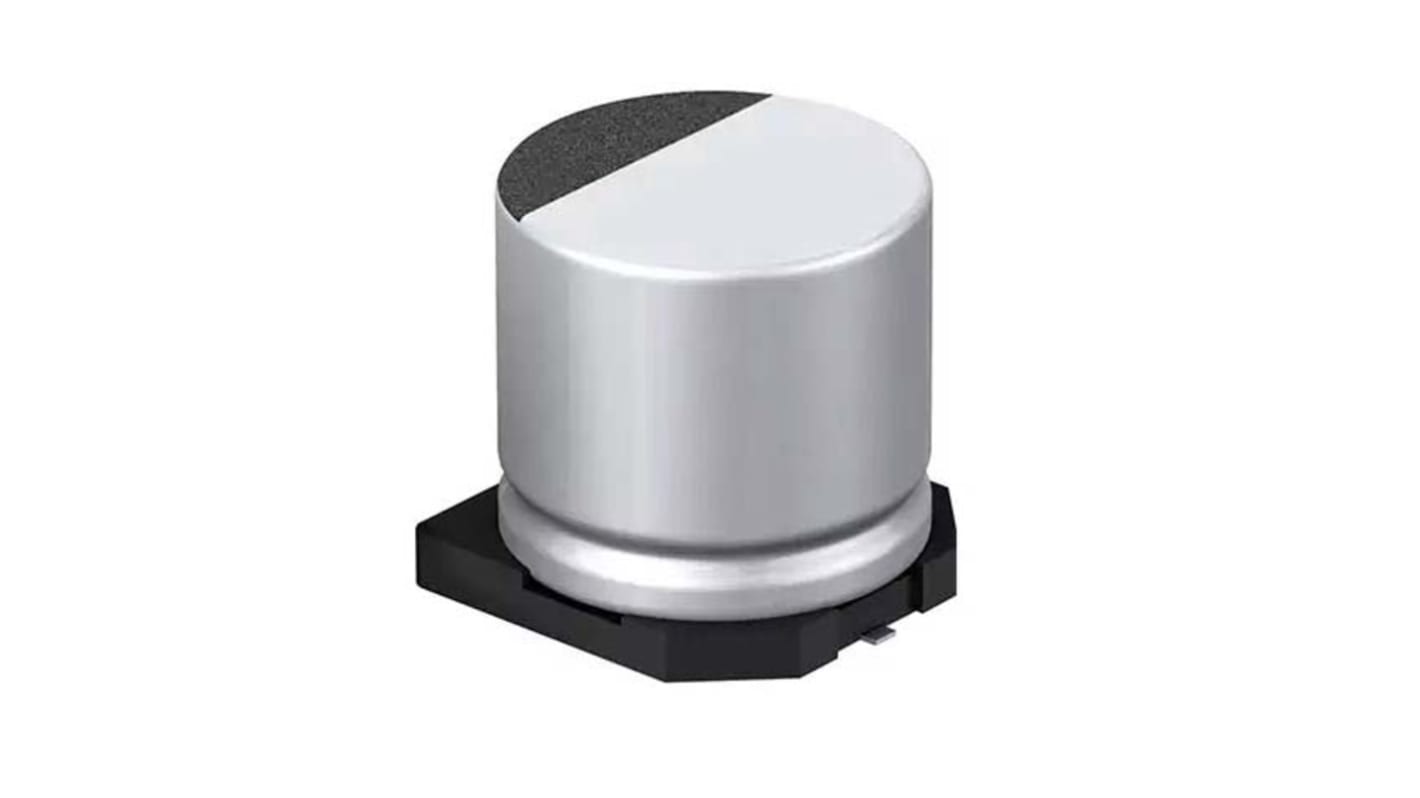 Panasonic 270μF Surface Mount Polymer Capacitor, 35V dc