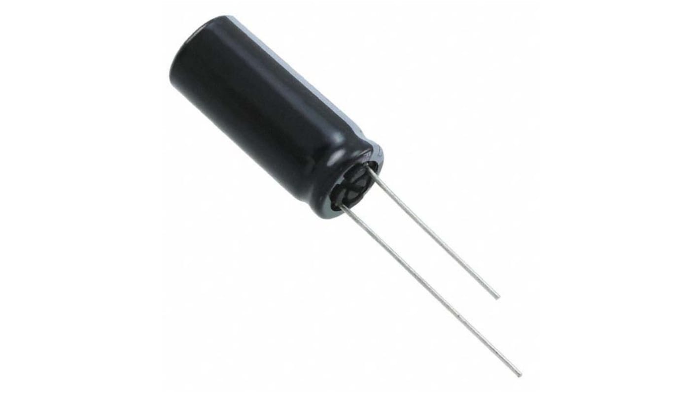 Panasonic 2200μF Aluminium Electrolytic Capacitor 16V dc, Radial, Through Hole - EEUFS1C222L