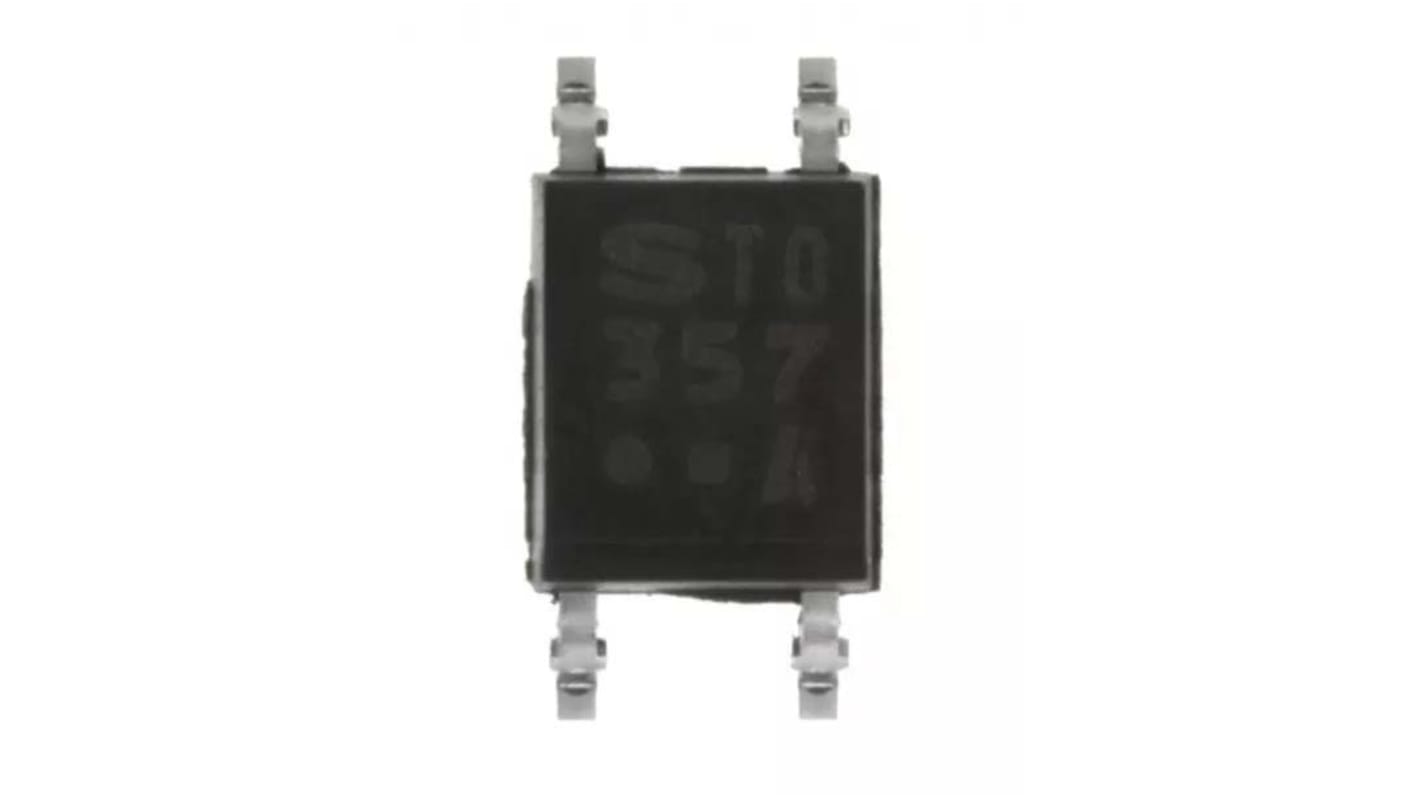Sharp, PC357N1J000F AC Input Transistor Output Optocoupler, Surface Mount, 4-Pin Mini-Flat
