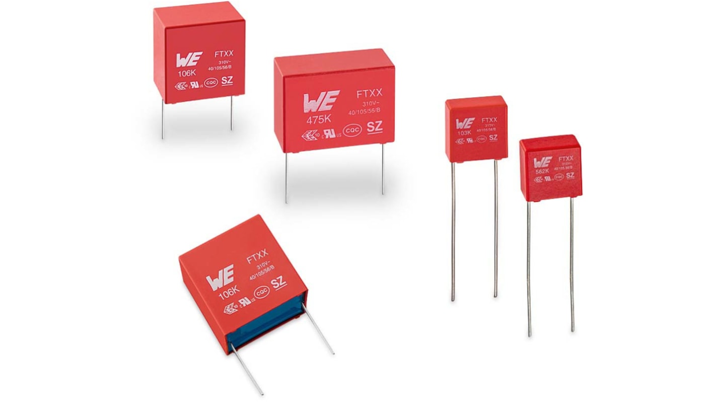Wurth Elektronik Polyester Film Capacitor 10nF