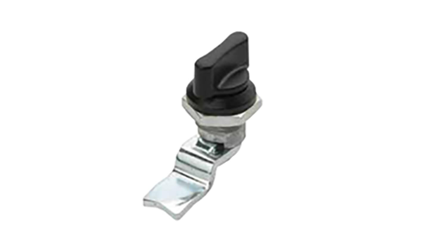 RS PRO Cabinet Lock, 20.5mm Panel-to-Tongue, 16.2 x 14.2mm Cutout, Knob Unlock