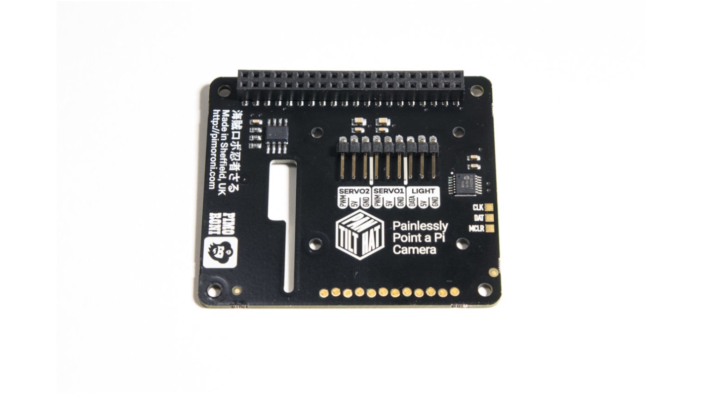 Pimoroni Pan Tilt HAT Servo Add On Board for Raspberry Pi