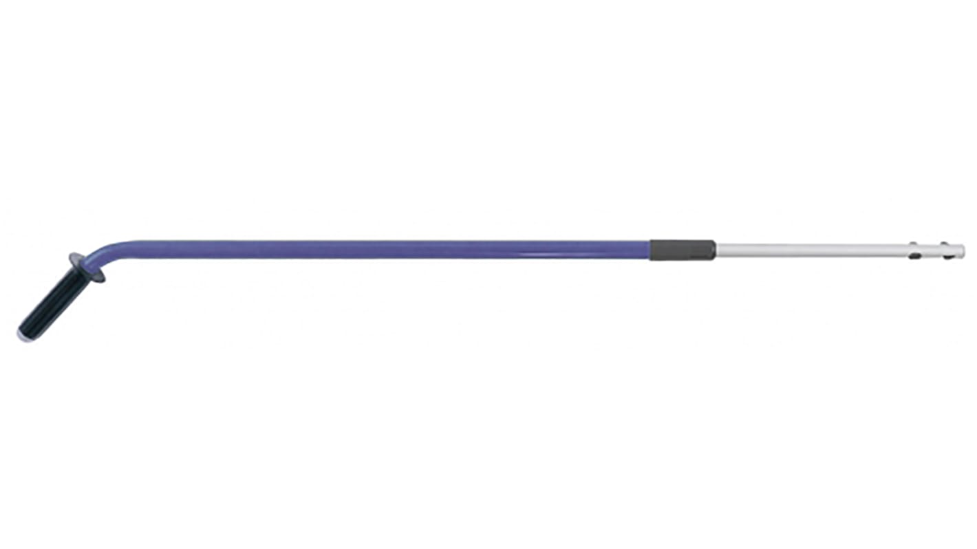 Rubbermaid Commercial Products Blue Aluminium Telescopic Mop Handle, 1.86m, for use with Rubbermaid HYGEN