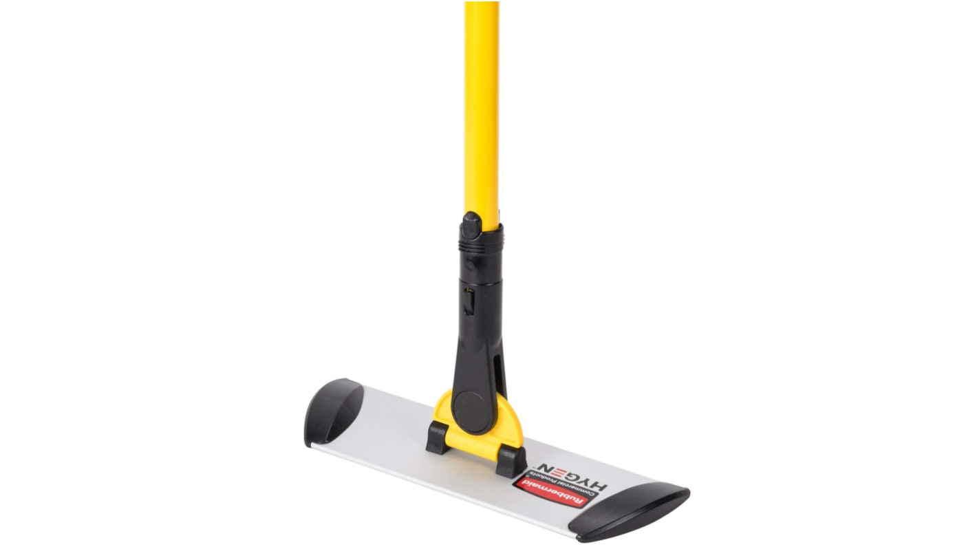 Rubbermaid Commercial Products Yellow Aluminium Mop Handle, 1.83m, for use with Rubbermaid HYGEN