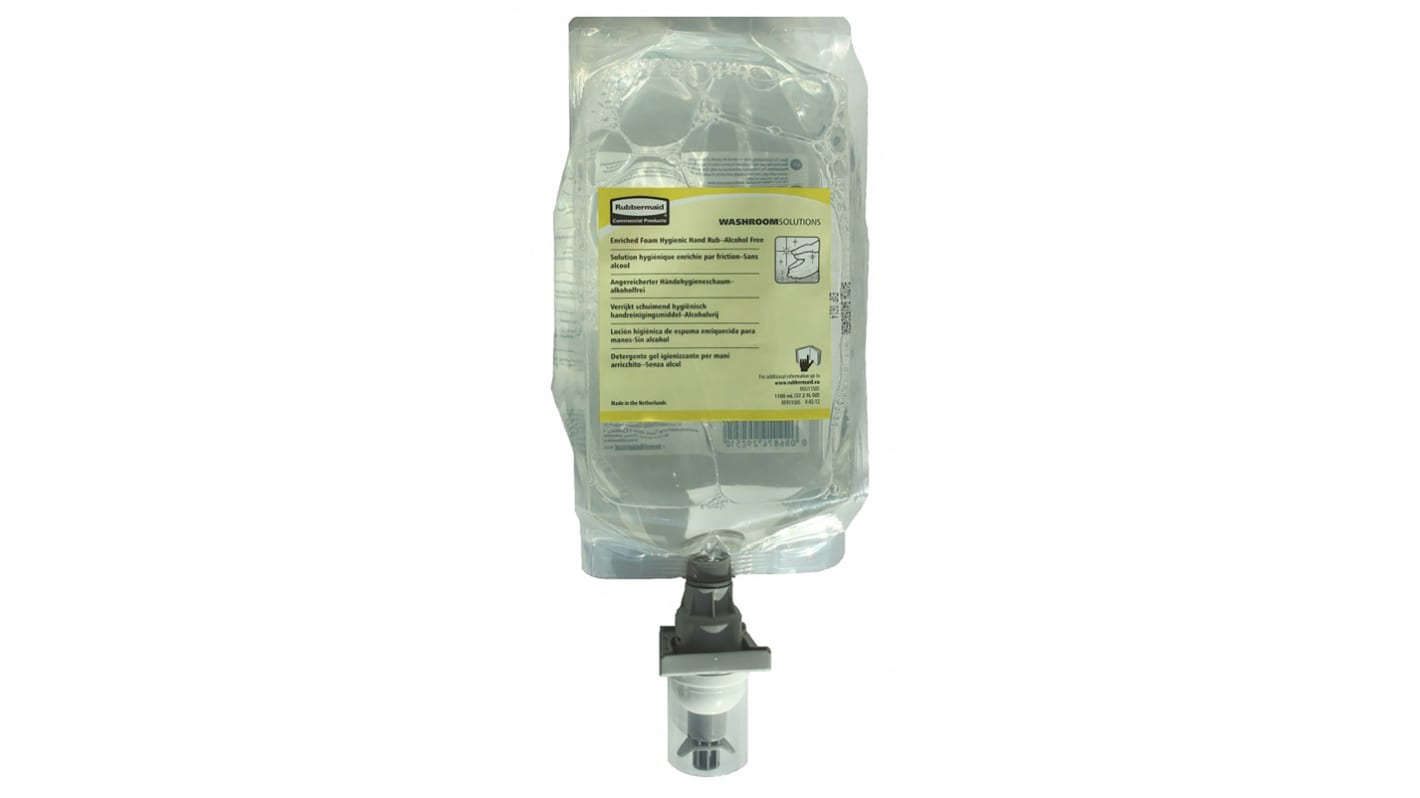 Rubbermaid Commercial Products AutoFoam Handreiniger antibakteriell, Kartusche, Weiß, 1,1 l