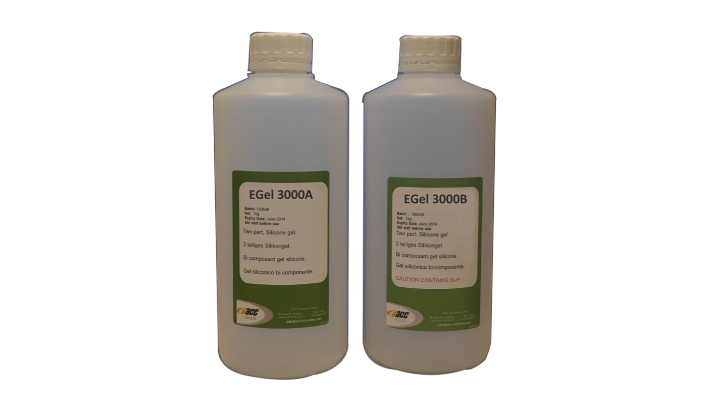 Acc Silicones E-GEL 3000 Transparent Silicone Silicone Sealant 2 kg