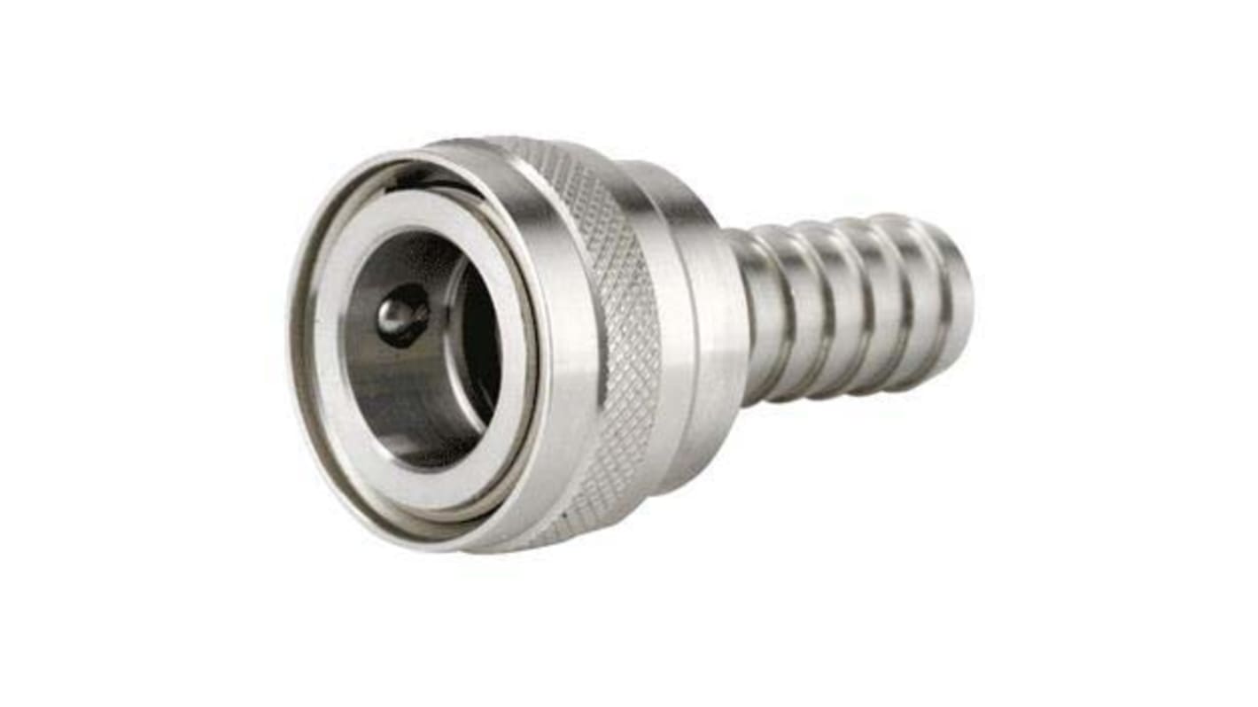 Nito Hose Connector, Straight Hose Tail Coupling 1/2in 1/2in ID, 25 bar