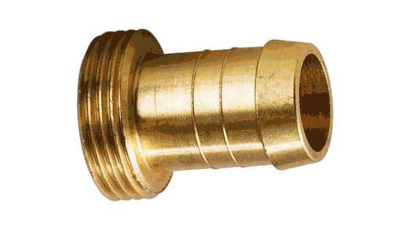 RS PRO Hose Connector Hose Tail Adaptor, BSP 3/4in 0.53in ID