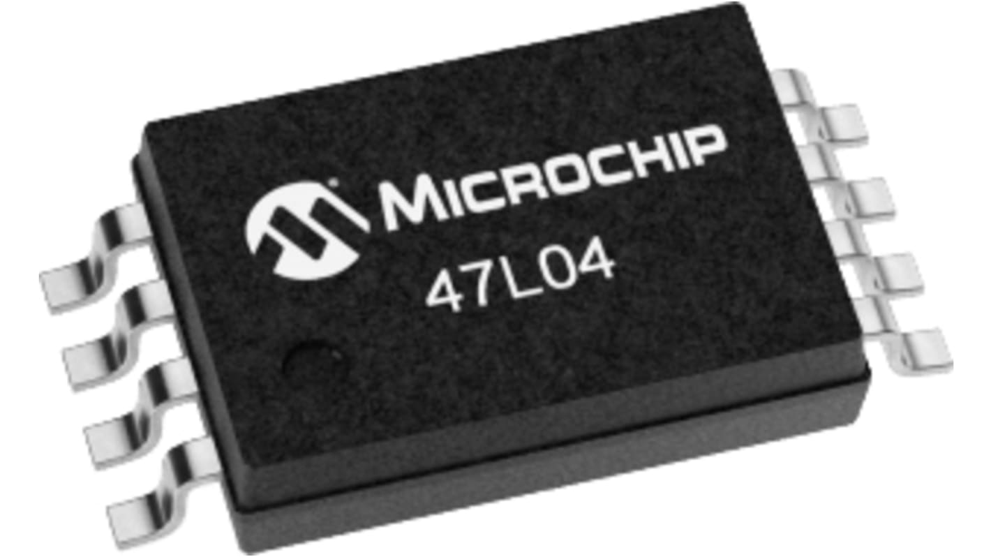 Microchip EERAM, 47L04-I/ST- 4kbit