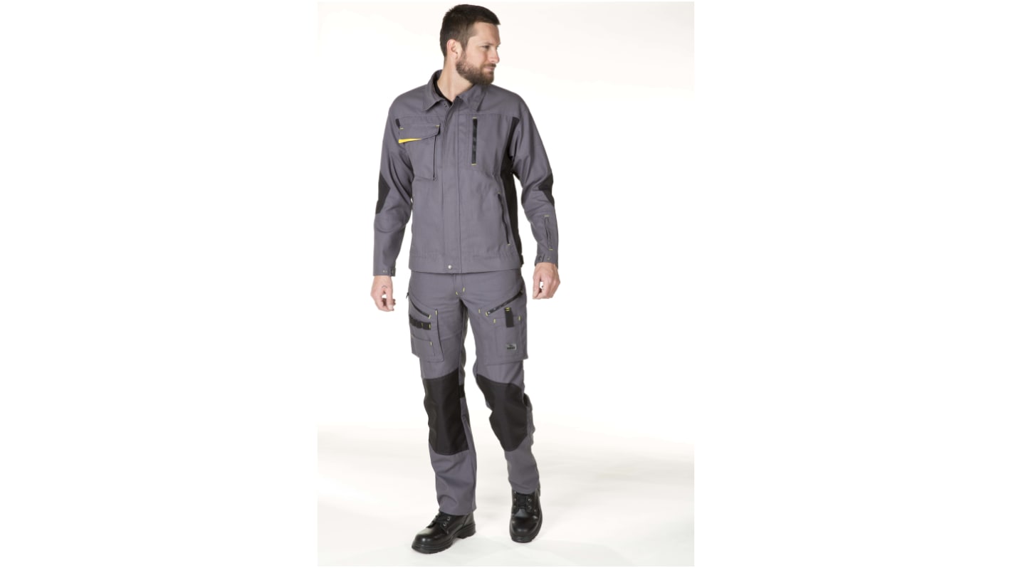 MOLINEL DYNAMIC FIT Grey Trousers, Size 48 -L 32in L