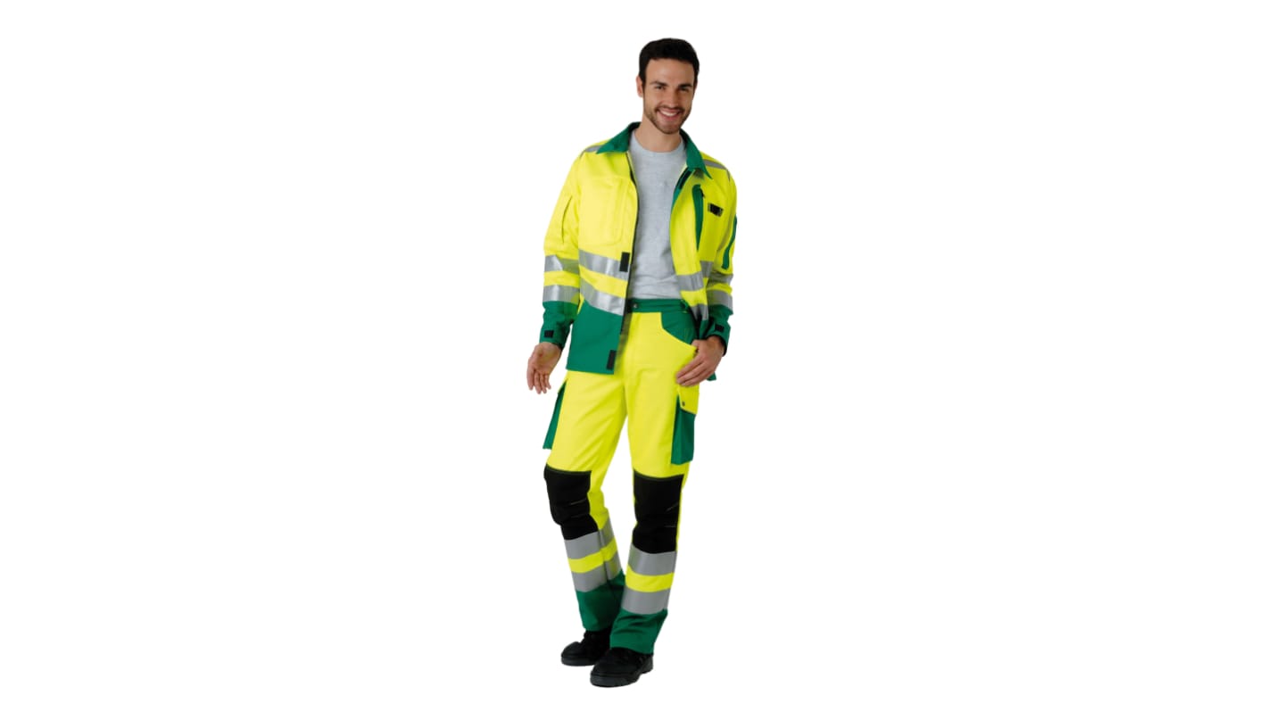 Muzelle Dulac Yellow Men Hi Vis Jacket, M