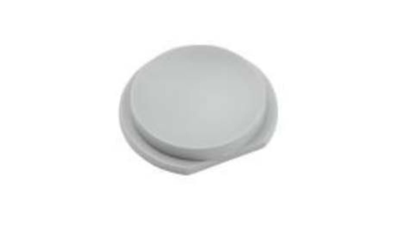 APEM Grey Tactile Switch Cap for 10G Series Tactile Switch, 10G03