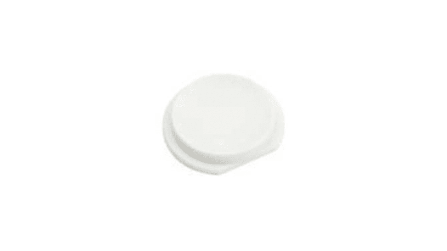 APEM White Tactile Switch Cap for 10G Series Tactile Switch, 10G36