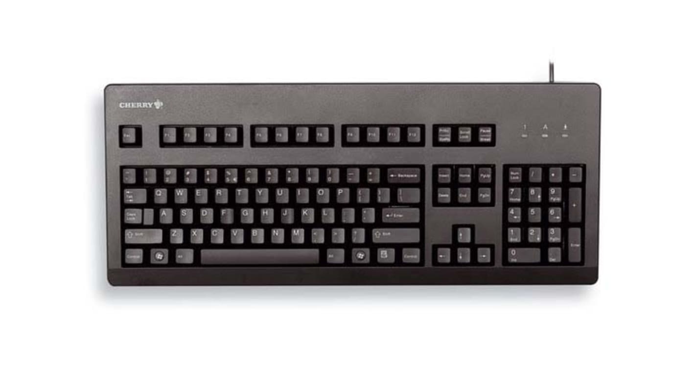 Cherry CHERRY G80-3000 USB Keyboard, Black