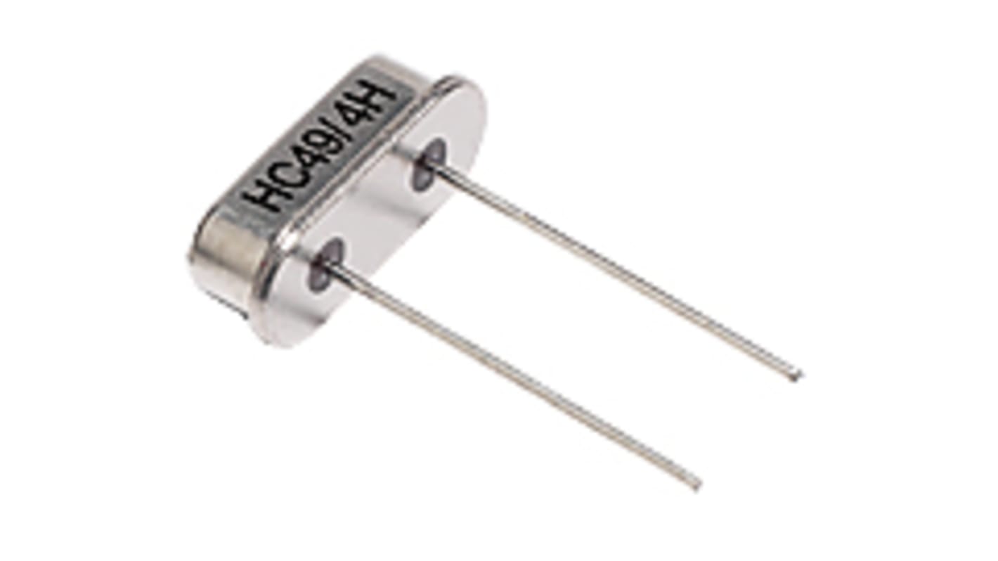 IQD 4MHz Crystal Unit ±20ppm HC49/4H 2-Pin 11.05 x 4.7 x 4.1mm