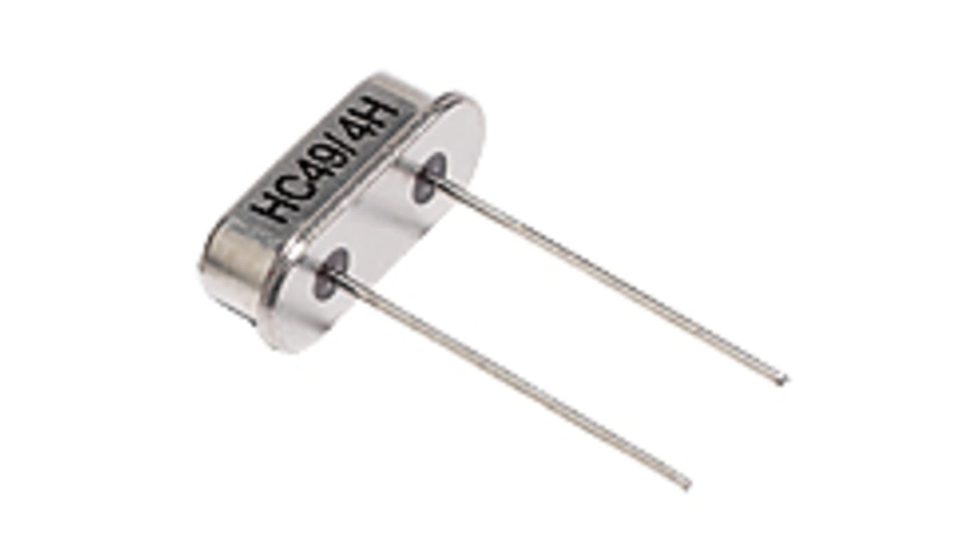 IQD 20MHz Crystal Unit ±30ppm HC49/4H 2-Pin 11.05 x 4.7 x 4.1mm