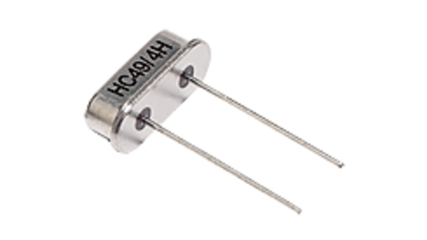 IQD 11.0592MHz Crystal Unit ±30ppm HC49/4H 2-Pin 11.05 x 4.7 x 4.1mm