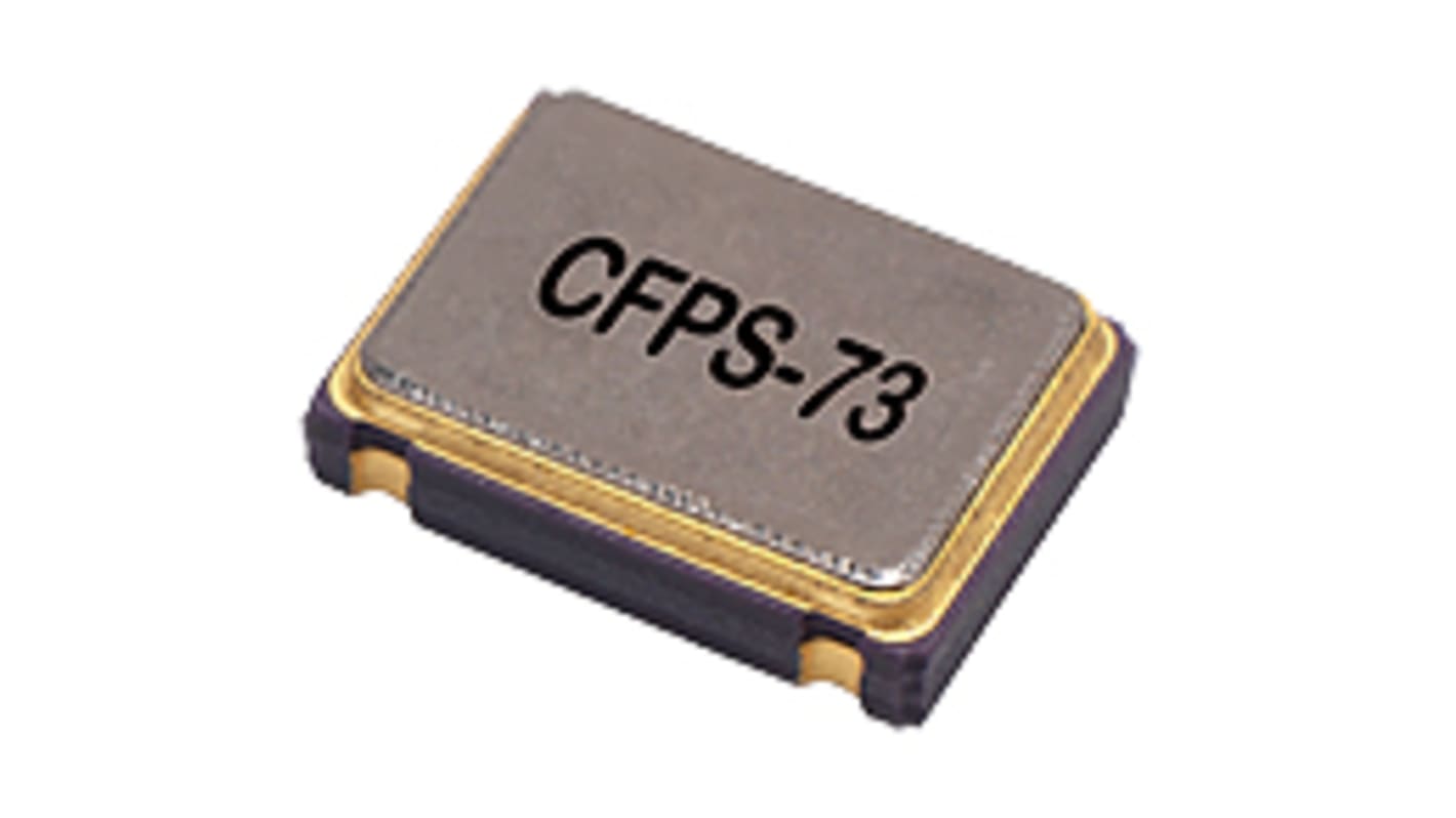 IQD, 20MHz Clock Oscillator, ±50ppm HCMOS, 4-Pin SMD LFSPXO018039