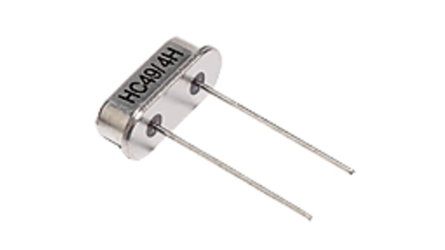 IQD 24MHz Crystal Unit ±30ppm HC49/4H 2-Pin 11.05 x 4.7 x 4.1mm