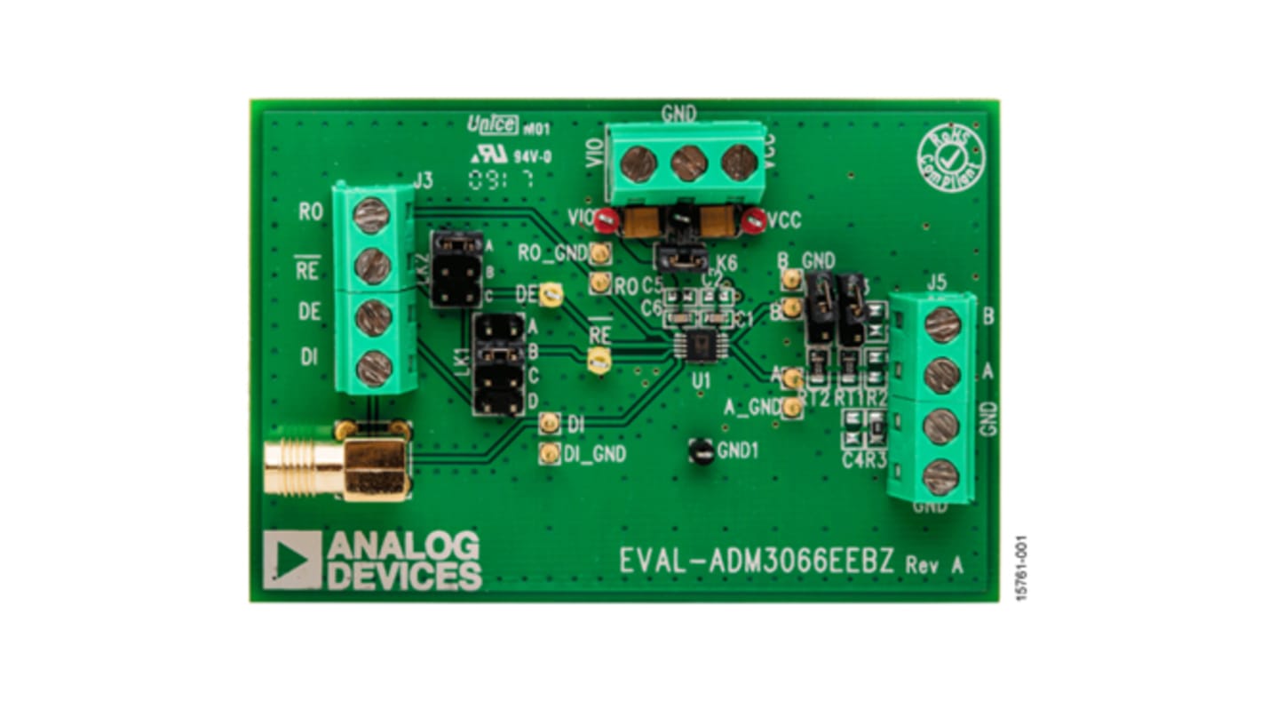 Analog Devices Evaluation Board ADM3065E Evaluation Kit for UG-1000 EVAL-ADM3066EEBZ