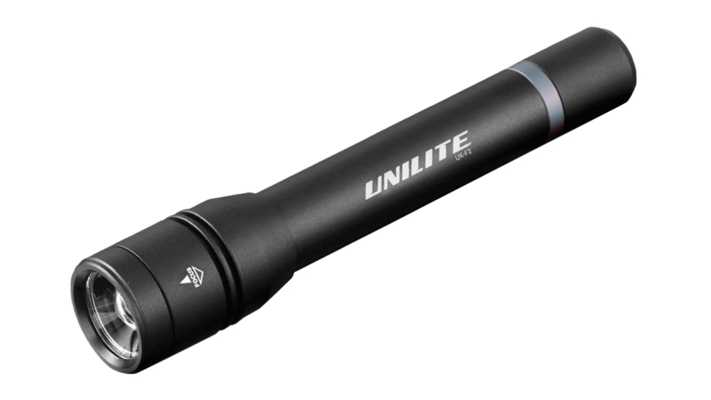 Unilite LED Torch Black 375 lm, 158 mm