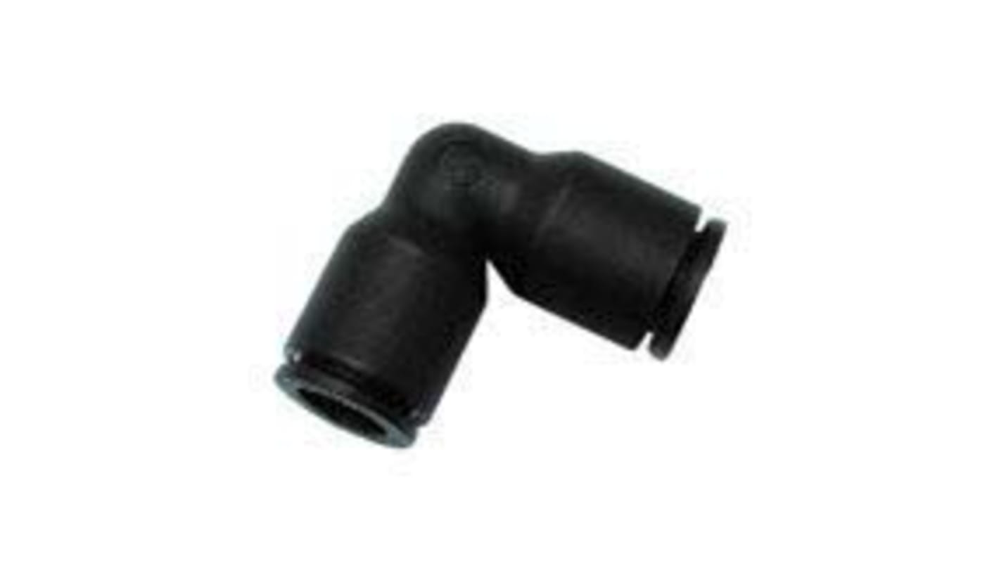 Legris LF3000 Series Elbow Tube-toTube Adaptor, Push In 16 mm to Push In 16 mm, Tube-to-Tube Connection Style