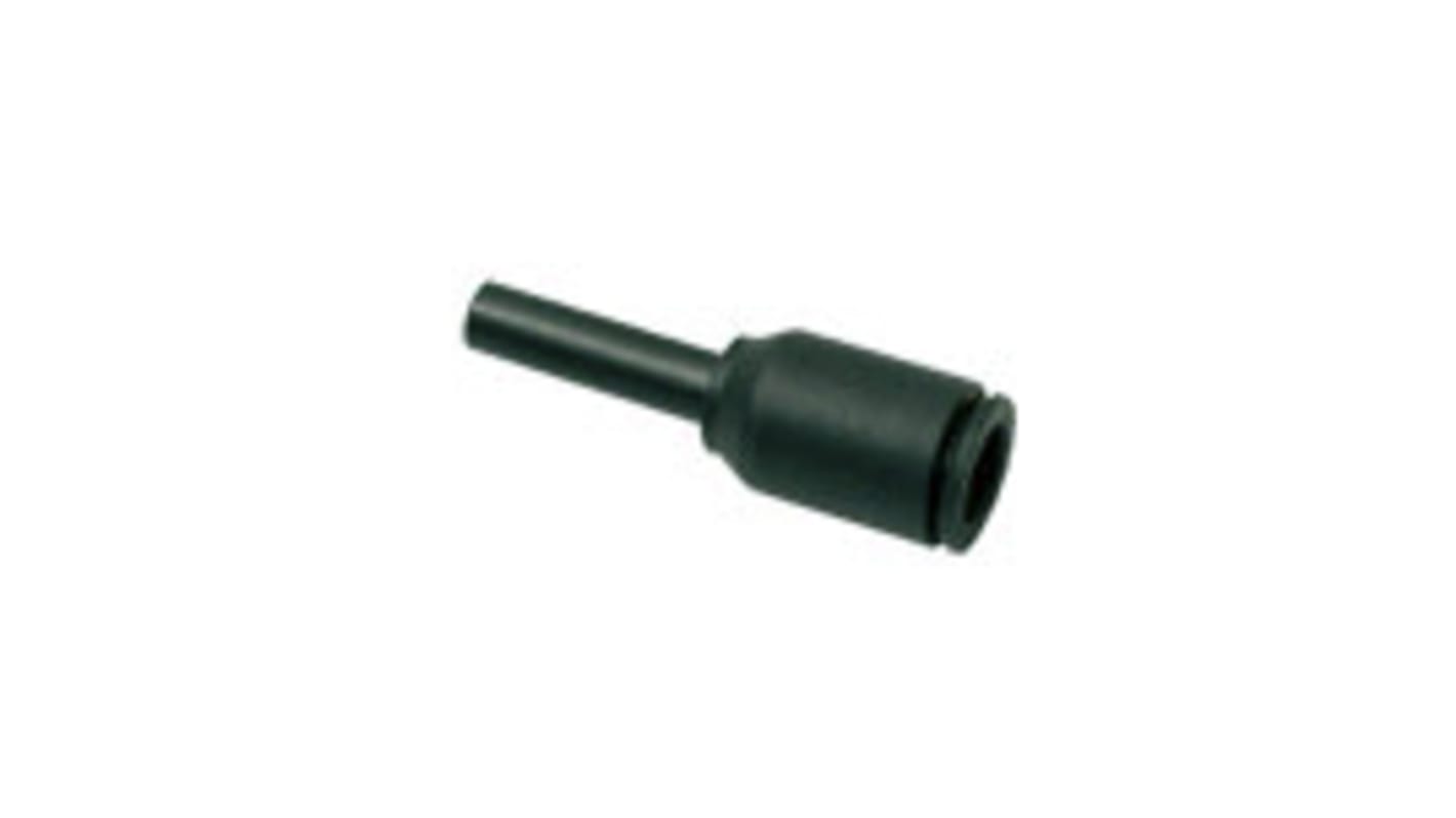 Legris LF3000 8-mm-Steckanschluss x 10-mm-Steckanschluss Gerader Einsteckadapter, Rohr-zu-Rohr, Kunststoff