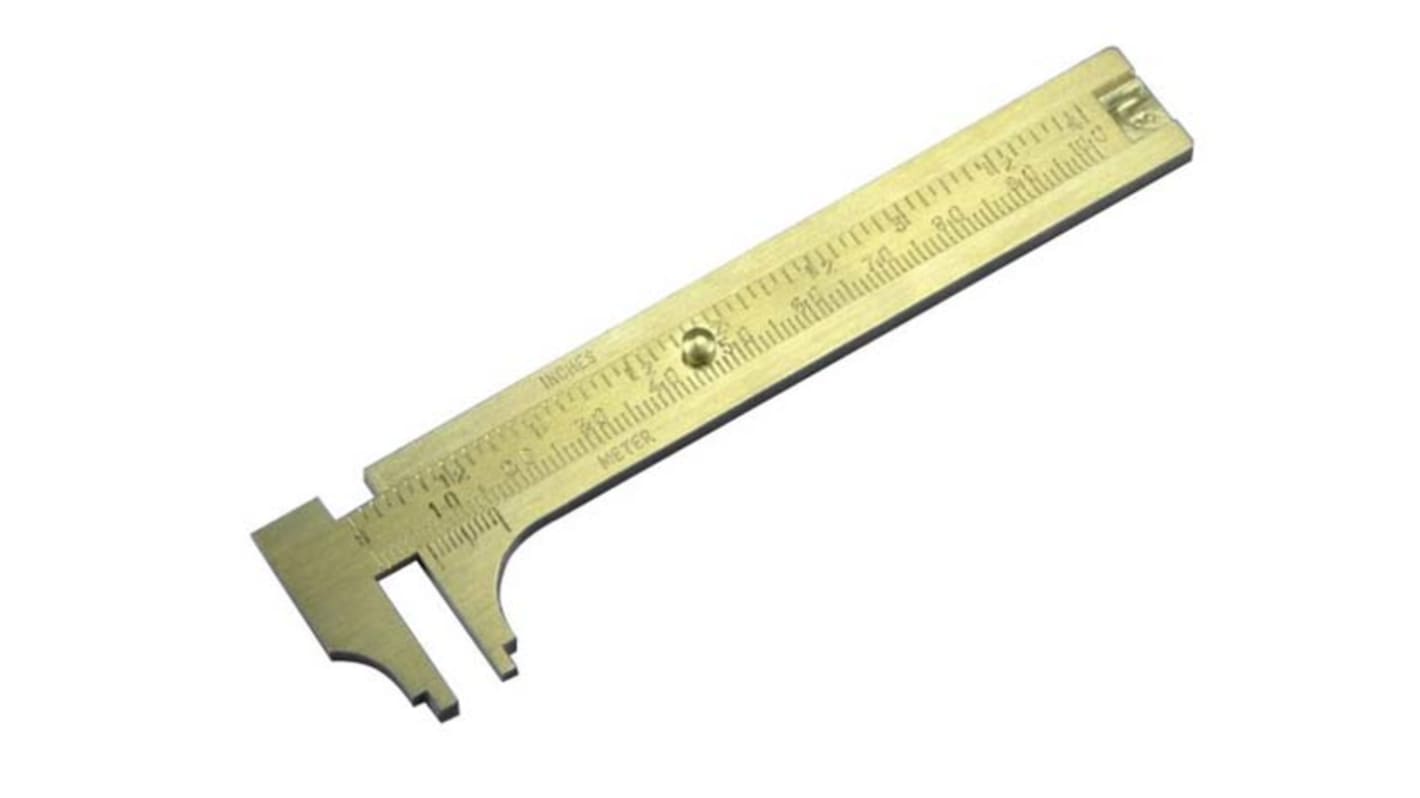 RS PRO 80mm, 3in Vernier Caliper Caliper, Imperial, Metric