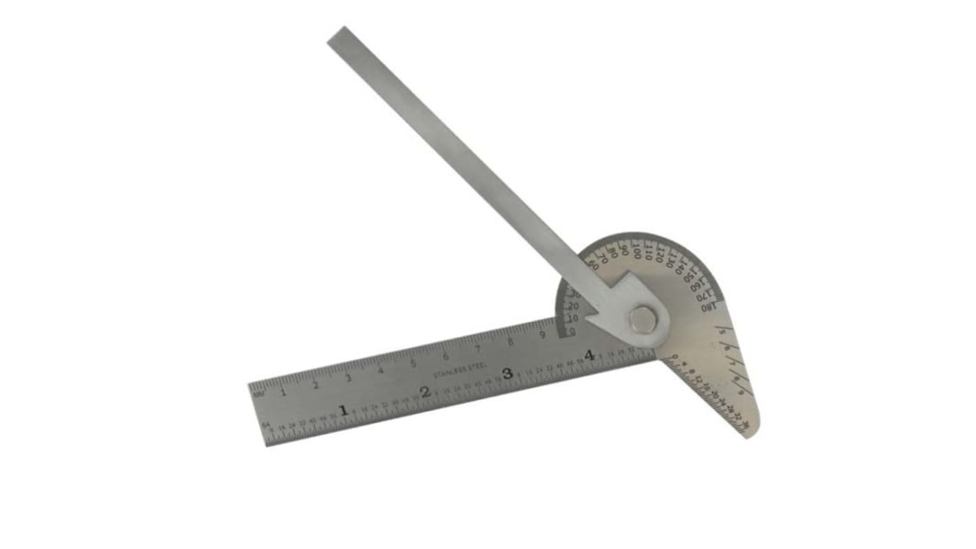 RS PRO Adjustable Angle Gauge, Steel