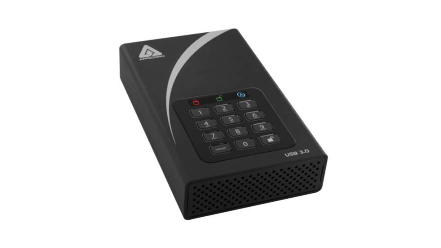 Apricorn Aegis Padlock DT 2 TB External Portable Hard Drive